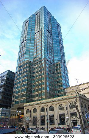 Montreal - Feb. 12, 2012: 1501 Mcgill College Aka La Tour Mcgill On Mcgill College Avenue And Saint 
