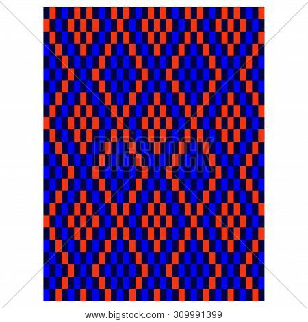 Modern Classic Digital Argyle Seamless Print Pattern