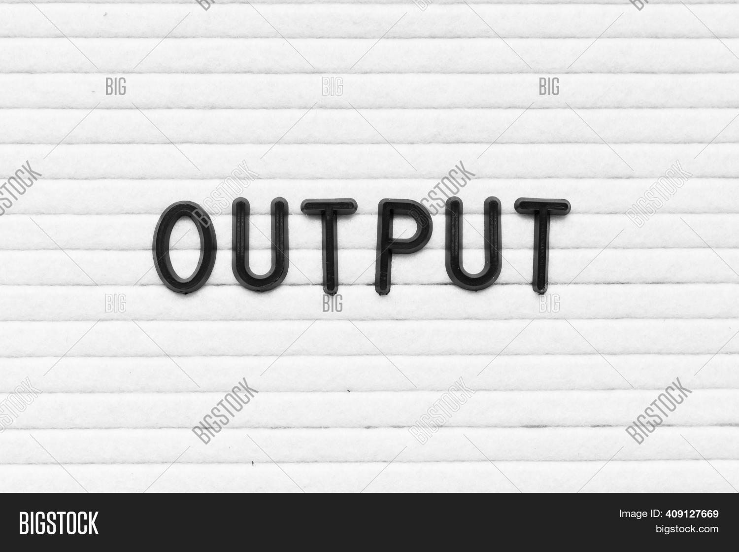 Black Color Letter Image & Photo (Free Trial) | Bigstock