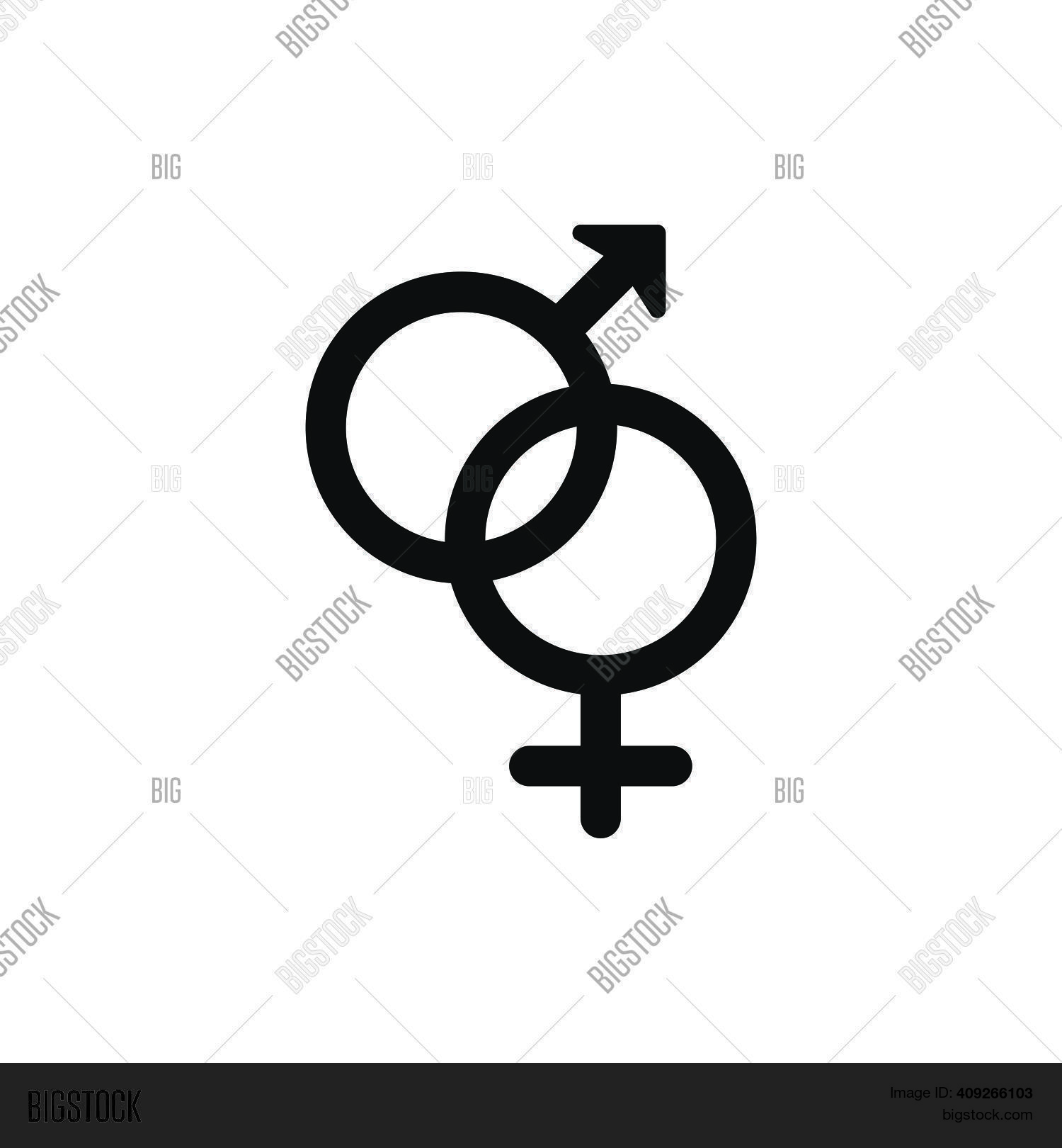 Man Woman Symbol. Vector & Photo (Free Trial) | Bigstock