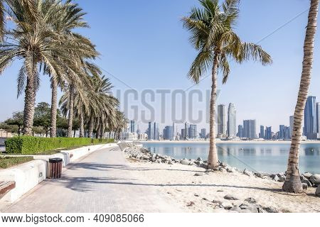 Al Mamzar Beach, Dubai, United Arab Emirates