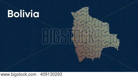 Card With A Stylized Oriental Overlapping Pattern And A Transform Effect. Oriental Gold Pattern With