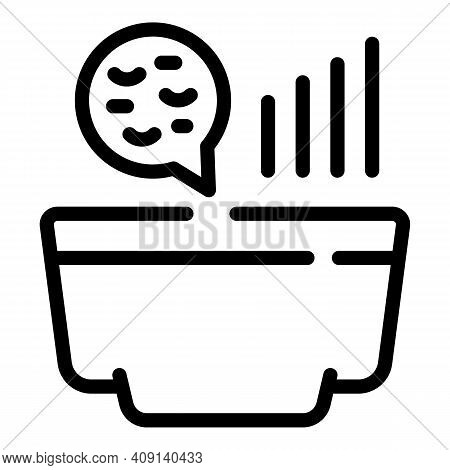 Fermentation Bacteria Icon. Outline Fermentation Bacteria Vector Icon For Web Design Isolated On Whi