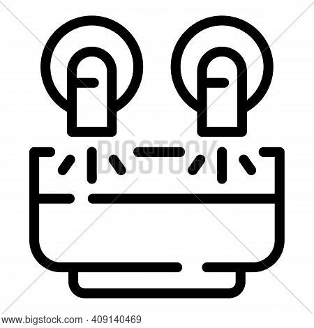 Dairy Fermentation Machine Icon. Outline Dairy Fermentation Machine Vector Icon For Web Design Isola