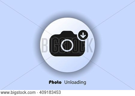 Photo Unloading Icon Vector & Photo (Free Trial) | Bigstock