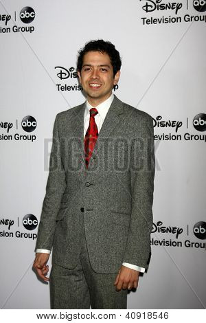 LOS ANGELES - JAN 10: Geoffrey Arend navštěvuje strana ABC TCA zima 2013 v Langham Huntington Ho