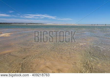A Very Clear Sea Water In Algarve