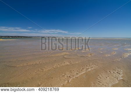 A Very Clear Sea Water In Algarve