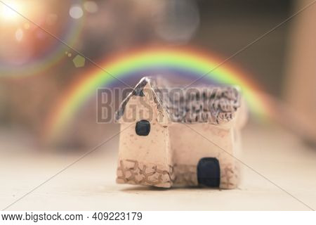 Rainbow Over Ahouse, Good Optimistic Prospects Of The Real Estate Industry Future