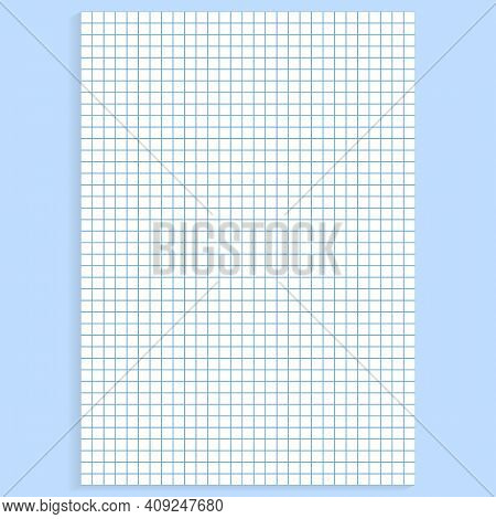 Grid Paper. Realistic Vector & Photo (Free Trial) | Bigstock