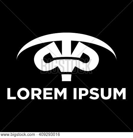 Creative, Simple And Elegant Initial Letter Ptp Logo Template In Flat Design Monogram Illustration