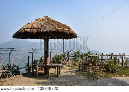 Tourist View Point In Sittong, Darjeeling Overlooking Scintillating View