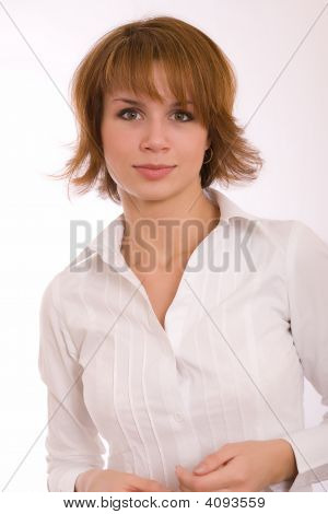 Moda ritratto di una ragazza