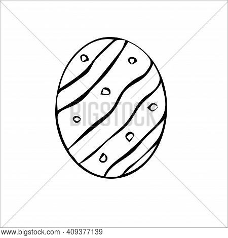 Egg Easter Holiday Food Illustration Vector Draw