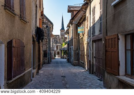 Mens, France - Sep 19, 2020: Mens, Local Authorities Association Of Trieves In Vercors, French Alps,