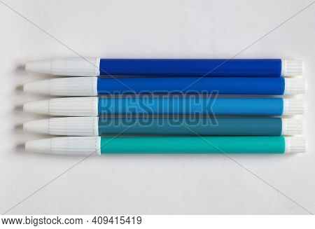 Blue Felt Tip Pen