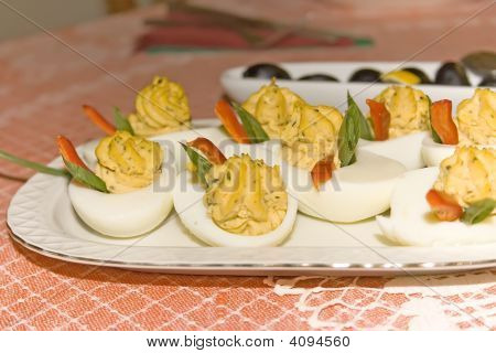 Garnir d'oeufs