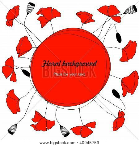 Poppies Background