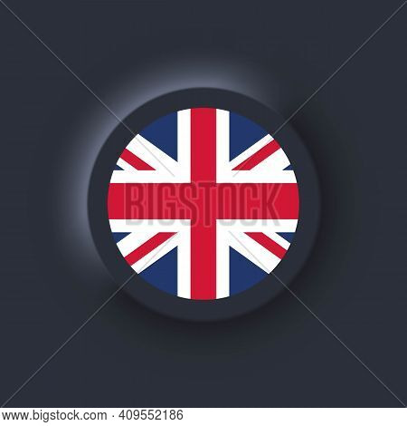 Flag Of United Kingdom. National United Kingdom Flag. United Kingdom Symbol. Vector Illustration. Ep