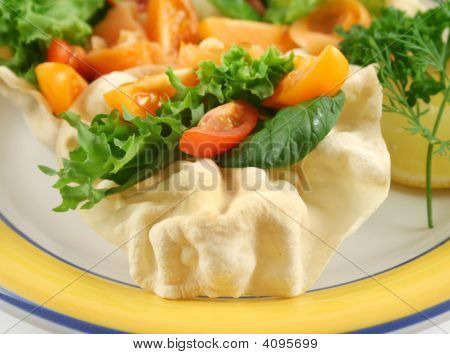 Insalata con un Pappadum