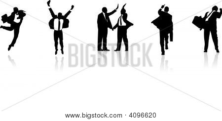 행복 한 사업가