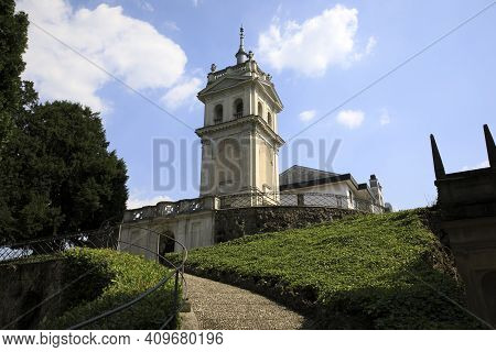 Lainate (mi), Italy - June 16, 2018: Villa Litta Borromeo Visconti Park, Lainate, Milan, Lombardy, I