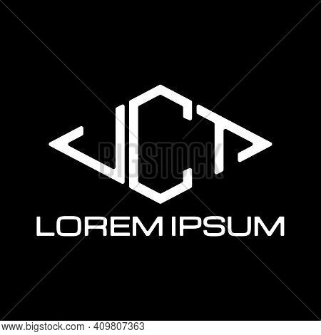 Initial Letter Vc Logo Template In Flat Design Monogram Illustration