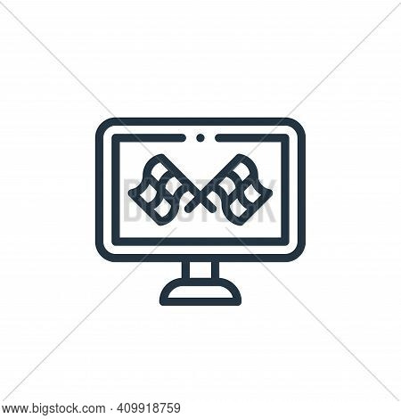Race Icon Isolated On Vector & Photo (Free Trial) | Bigstock