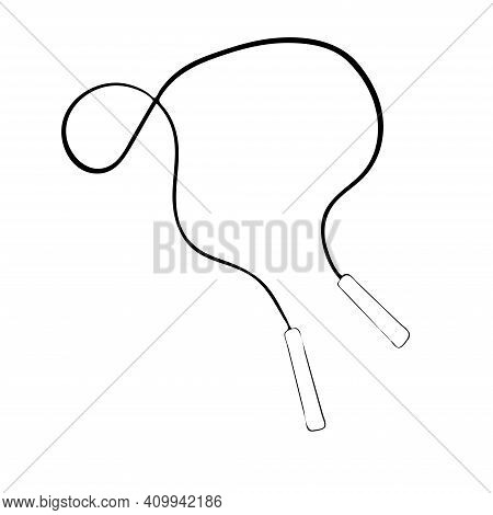 Skipping Rope Jump Sport Clip Art Vector