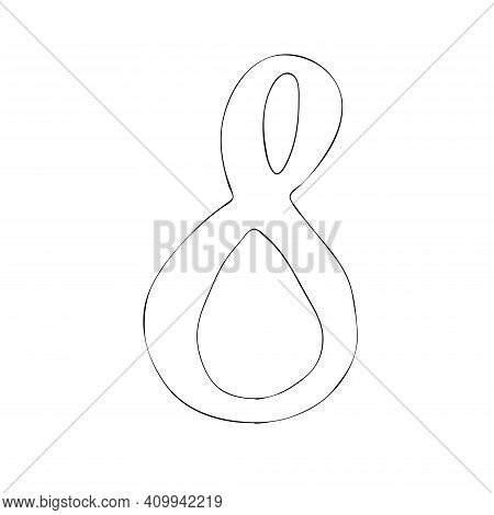 Eight Number March Vector Art Deco Date