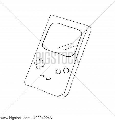 Play Game Console Vector Gadget Electronic Pad