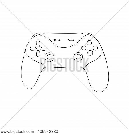 Play Controller Joystick Console Video Game Vector