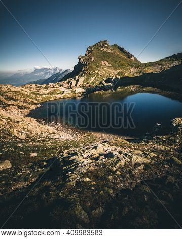 Lake At Klafferkessel In The Austrian Alps - Schladming