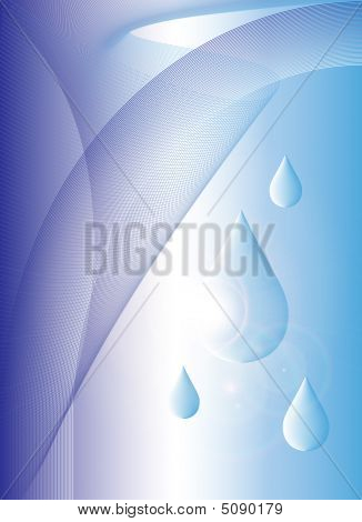 抽象背景与滴