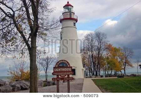 Farol no Lago Erie