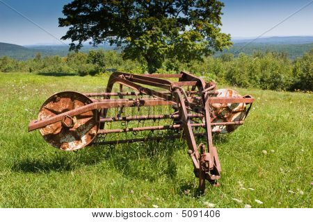 Rusty heinää Rake
