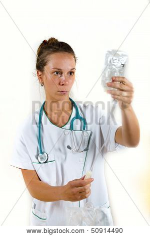 young female doctor