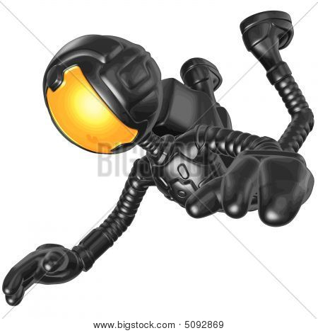 Astronauta 3D Vector