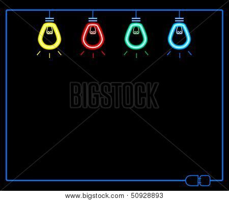 Neon Light Bulb