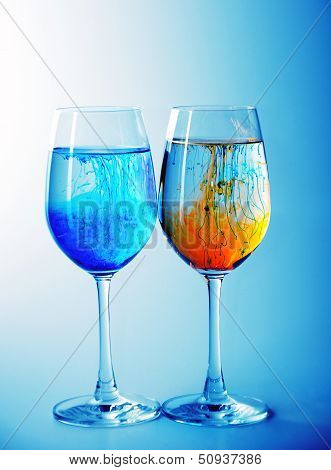 Ink In  Glasses