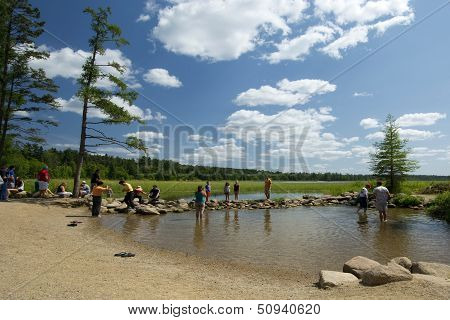 Lake Itasca, Minnesota, USA, August 2013
