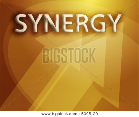 Synergie ilustrace