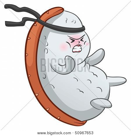 Angry Sushi Attacking