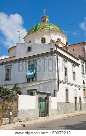 Church of Madonna della Libera. Rodi Garganico. Puglia. Italy.