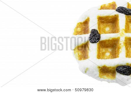 Freshly baked waffles
