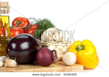 Still-life With Fresh Vegetables