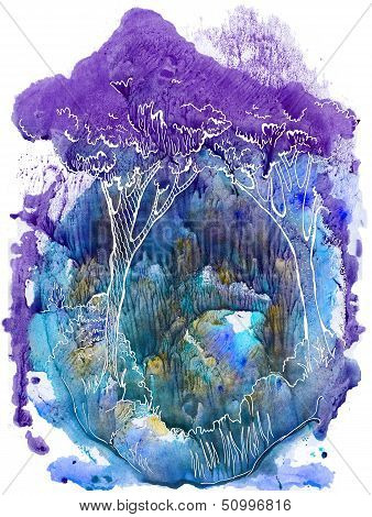 Beautiful forest