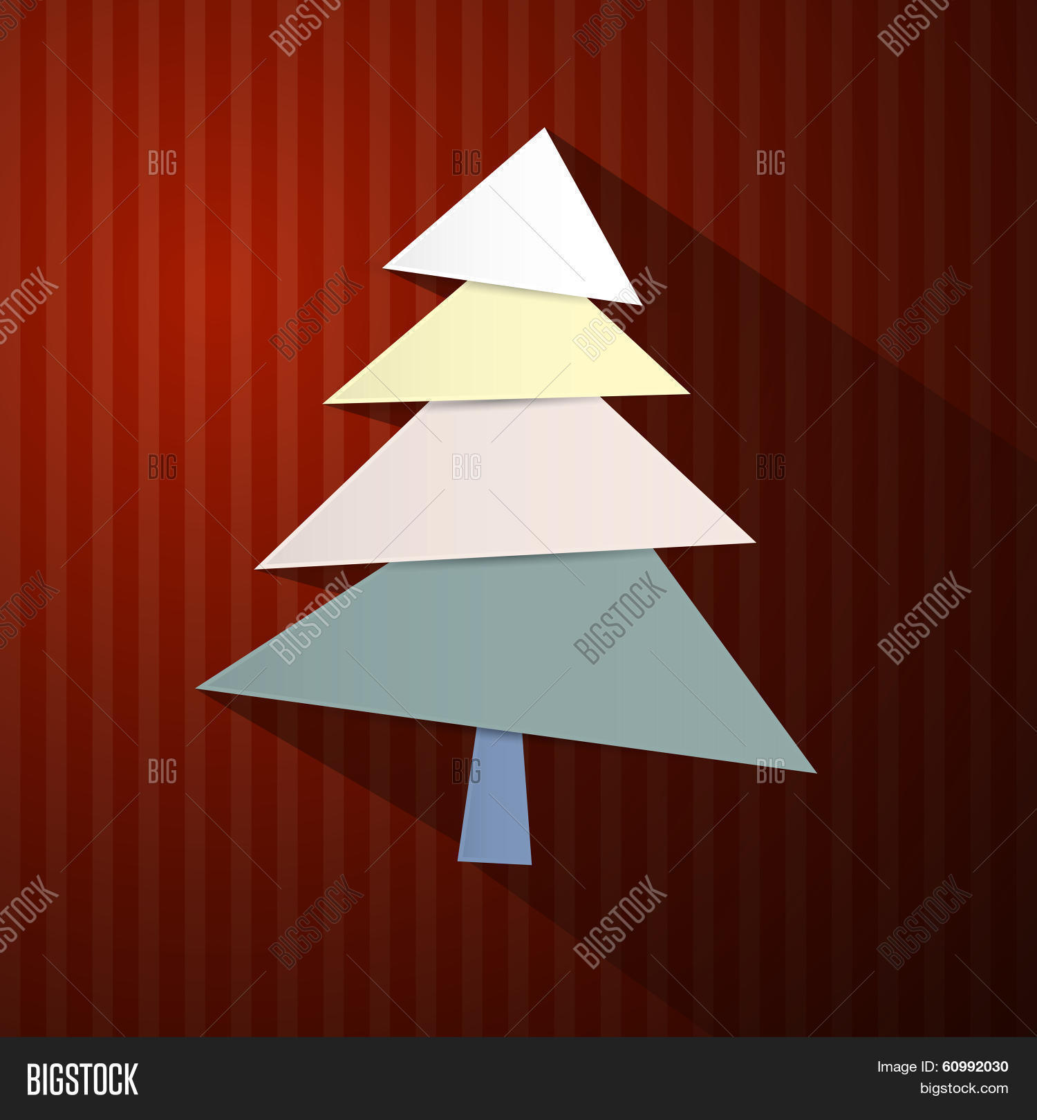 Retro Background Tree Vector & Photo (Free Trial) | Bigstock