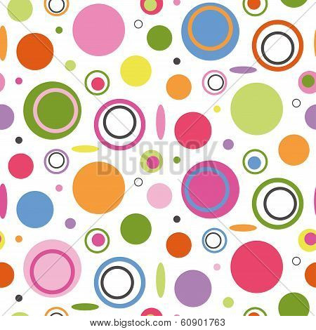 colorful circles pattern
