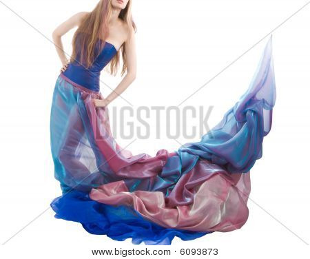 Elegant kvinna